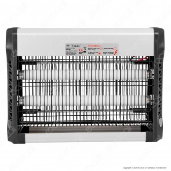 V-Tac VT-3220 Zanzariera Elettrica Insect Killer Lampada UV 20W Luce