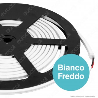 V-Tac VT-560 LED Neon Flex StripLight 8W/m 24V IP65 CRI≥90 Bianco -