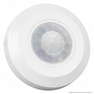 V-Tac VT-8091 Sensore di Movimento a Infrarossi PIR per Lampadine LED