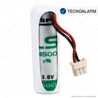 Saft Batteria Al Litio 3,6V LS 14500 Stilo AA con Connettore