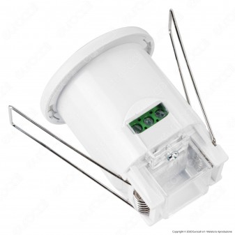 V-Tac VT-8092 Sensore di Movimento a Infrarossi PIR per Lampadine LED