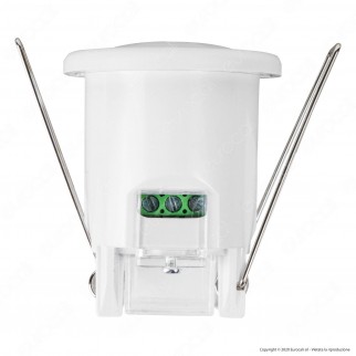 V-Tac VT-8092 Sensore di Movimento a Infrarossi PIR per Lampadine LED