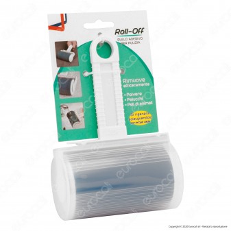 Intergross Roll-Off Rullo Adesivo per Pulizia e Rimozione Peli dai