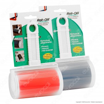 Intergross Roll-Off Rullo Adesivo per Pulizia e Rimozione Peli dai