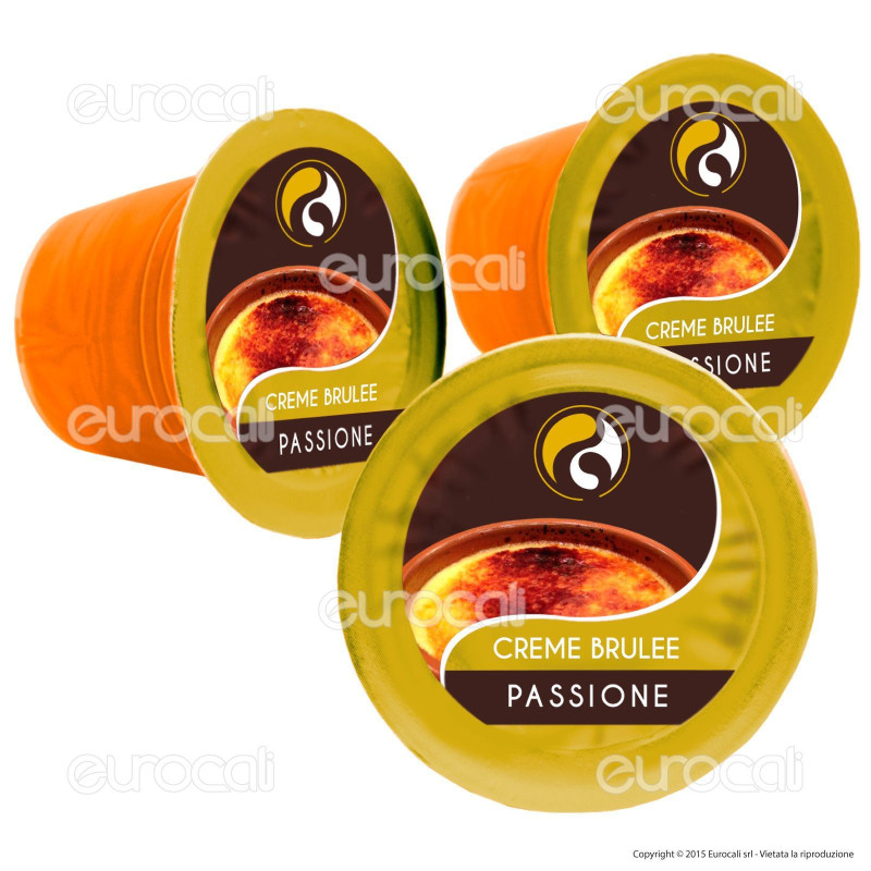 10 Capsule Baciato Caffè Passione Gusto di Crème Brûlée Cialde