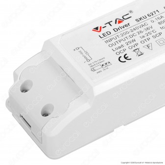 V-Tac Driver per Pannelli LED 29W - SKU 6271
