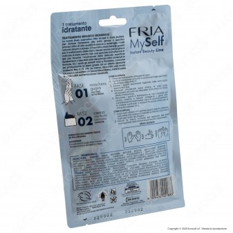 Fria MySelf Trattamento Monouso Idratante Mani in 2 Fasi con Maschera