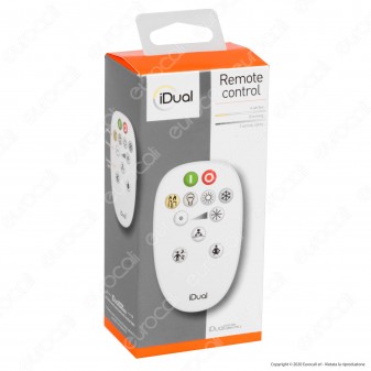 iDual Remote Control Telecomando per i Sistemi iDual Whites