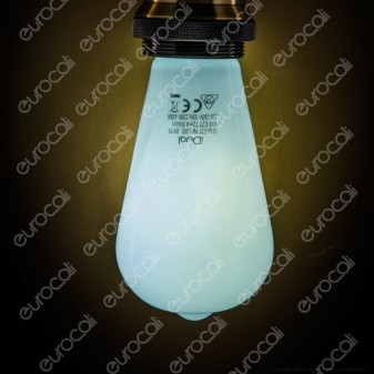 iDual Lampadina LED E27 Filament 9W Bulb ST64 Changing Color
