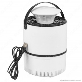 Intergross Buzz Trapper Trappola USB Attira Zanzare e Insetti con