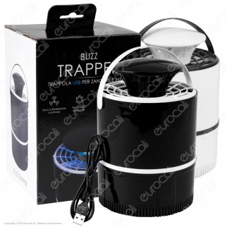 Intergross Buzz Trapper Trappola USB Attira Zanzare e Insetti con
