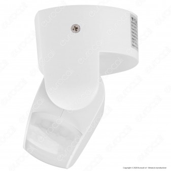 V-Tac VT-8093 Sensore di Movimento Regolabile a Infrarossi IP65 per