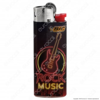 Bic Mini J25 Piccolo Fantasia Neon Music - 5 Accendini
