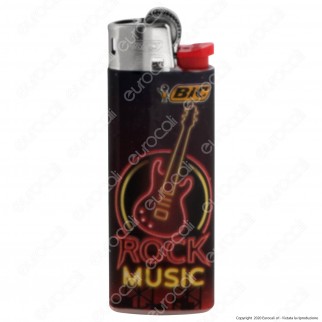 Bic Mini J25 Piccolo Fantasia Neon Music - 5 Accendini