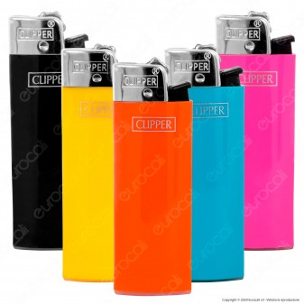 Clipper Classic Micro Colorato - 5 Accendini