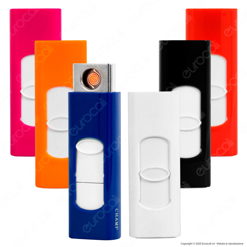 Champ Accendino USB Antivento Ricaricabile - 1 Accendino