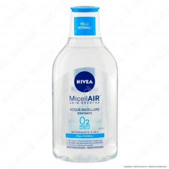 Nivea Micellair Acqua Micellare Idratante Detergente Pelli Normali -