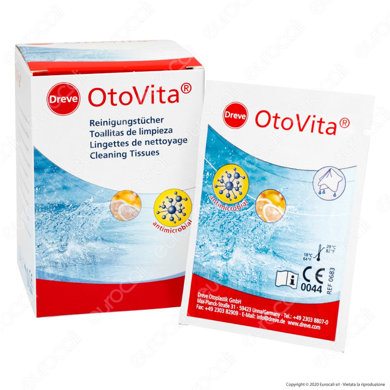 Otovita Cleaning Tissues Salviettine Umidificate Confezionate
