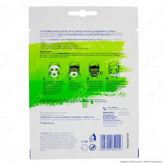 Nivea Urban Skin Detox Maschera in Tessuto 10 minuti Purificante
