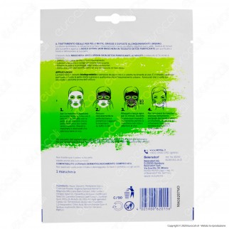 Nivea Urban Skin Detox Maschera in Tessuto 10 minuti Purificante