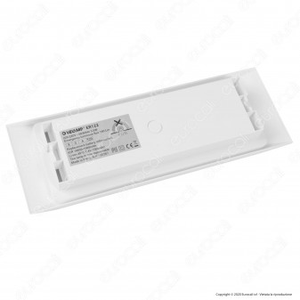 Velamp Holly Lampada LED d'Emergenza Anti Black Out IP65 IK08