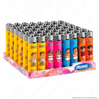 Atomic Festival Accendino Maxi Ricaricabile Fantasia Faddies - Box da
