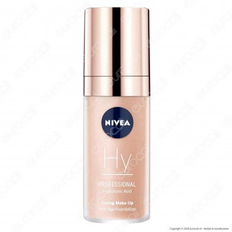 Nivea Professional Acido Ialuronico Fondotinta N.20 - Flacone da 30ml