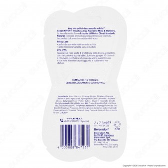 Nivea Maschera Viso Nutriente Miele & Mandorla Pelli Secche e