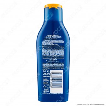 Nivea Sun Latte Solare Protect & Hydrate SPF 20 - Flacone da 200 ml