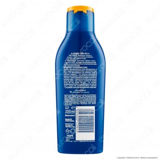Nivea Sun Latte Solare Protect & Hydrate SPF 20 - Flacone da 200 ml