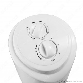 V-Tac VT-4538 Tower Fan Ventilatore 45W Torretta da Terra Colore