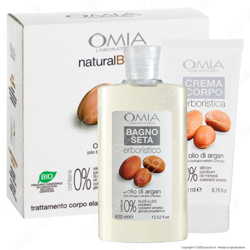 Omia Trattamento Corpo Elasticizzante Natural Beauty Body Olio di