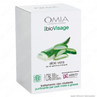 Omia Trattamento Viso EcoBio Visage Essential Idratante e Purificante