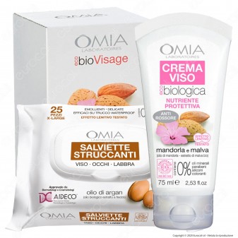 Omia Trattamento Viso EcoBio Visage Beauty Essential alla Mandorla e