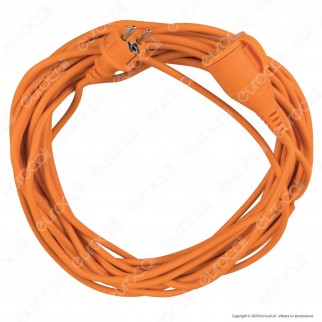 V-Tac Cavo Prolunga IP44 Spina e Presa Schuko 16A 2P + T 15 Metri