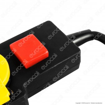 V-Tac VT-1125-3 Multipresa IP44 5 Posti con Prese Schuko da Giardino