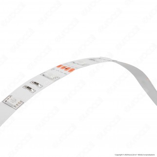 V-Tac Striscia LED 5050 Multicolore RGB 30 LED/metro - Bobina da 5