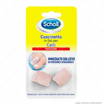 Scholl Cuscinetto in Gel per Calli - Confezione con 2 Cuscinetti