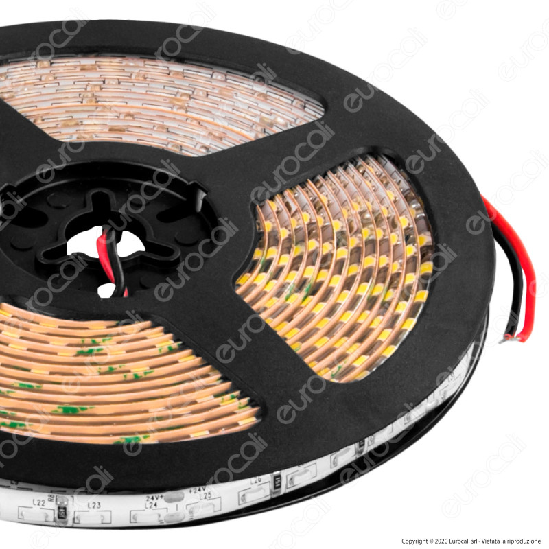 FAI Striscia LED Impermeabile Monocolore 120 LED/metro Emissione Luce