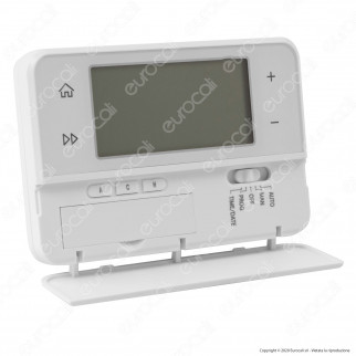 Life Cronotermostato Digitale Programmabile con Display a Batteria -