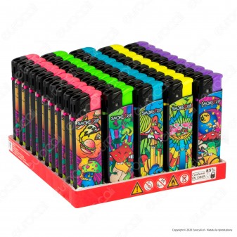 SmokeTrip Accendini Elettronici Ricaricabili Fantasia Fame Chimica -