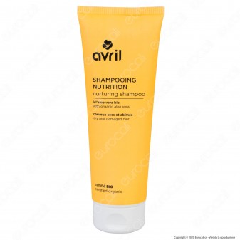 Avril Shampoo Nutrizione per Capelli Secchi e Danneggiati - Flacone