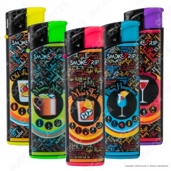 SmokeTrip Accendini Elettronici Ricaricabili Fantasia Cocktails 3 - 5