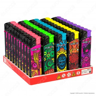 SmokeTrip Accendini Elettronici Ricaricabili Fantasia Cartoon - Box