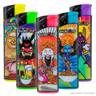 SmokeTrip Accendini Elettronici Ricaricabili Fantasia Gods - 5