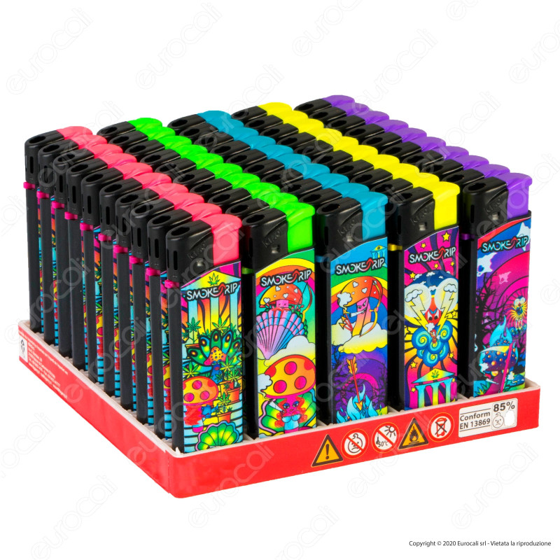 SmokeTrip Accendini Elettronici Ricaricabili Fantasia Olympians - Box
