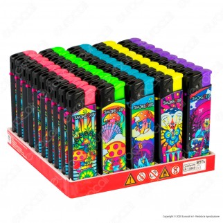 SmokeTrip Accendini Elettronici Ricaricabili Fantasia Olympians - Box