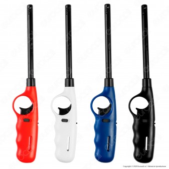 Atomic BBQ Turbo Mario Accendigas Multiuso Maxi Elettronico Antivento