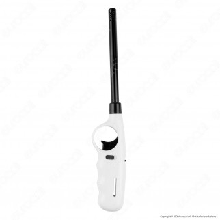 Atomic BBQ Mario Turbo Accendigas Multiuso Maxi Elettronico Antivento