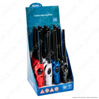 Atomic BBQ Mario Turbo Accendigas Multiuso Maxi Elettronico Antivento